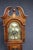 Howard Miller Howard Miller “Taylor” Mahogany Grandfather Clock With Brass Dial & Triple Weights For Sale - Image 4 of 14