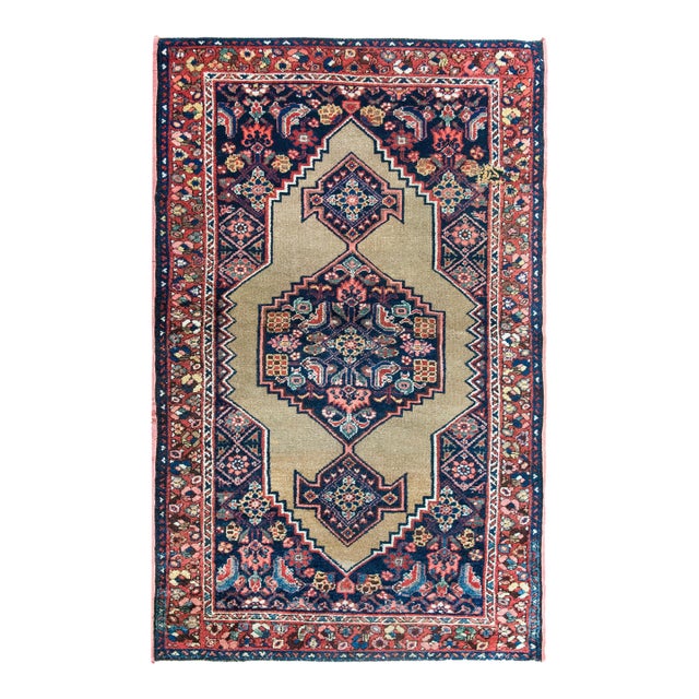 Early 20th Century Persian Malayer Rug For Sale