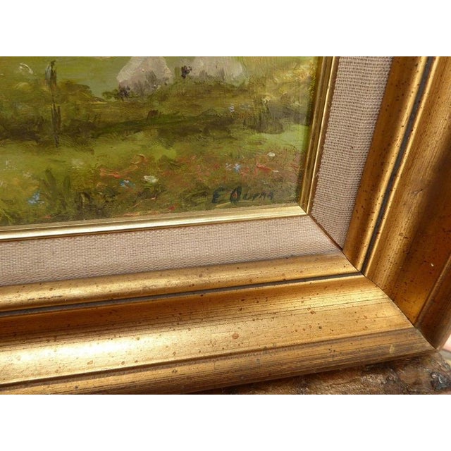 Eileen Quinn, Bringing Home the Harvest, 1970s, Oil Painting on Board, Framed For Sale - Image 4 of 14