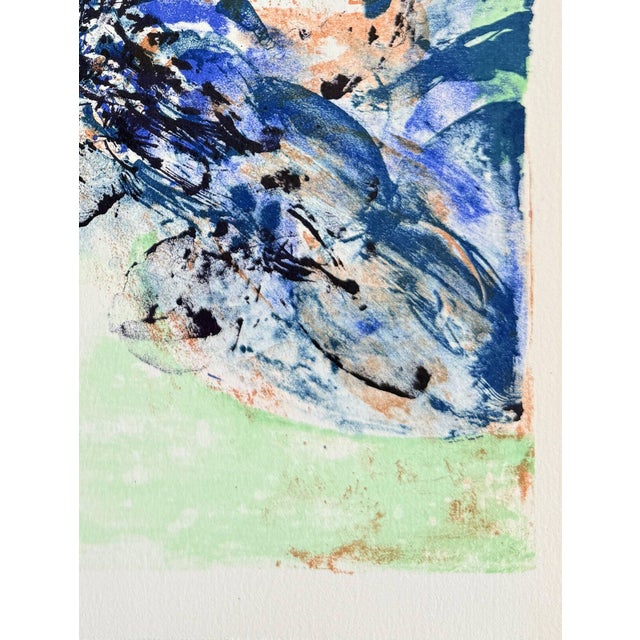 1970s Zao Wou-Ki, Hommage à San Lazzaro, 1975, Lithograph For Sale - Image 5 of 9