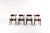 Elevate your dining space with this beautiful set of four Danish mid-century modern dining chairs. Crafted in the 1960s,...