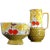 Italian Ceramic Jug and Bowl Set from Fratelli Fanciullacci, 1960s, Set of 2 For Sale - Image 10 of 10