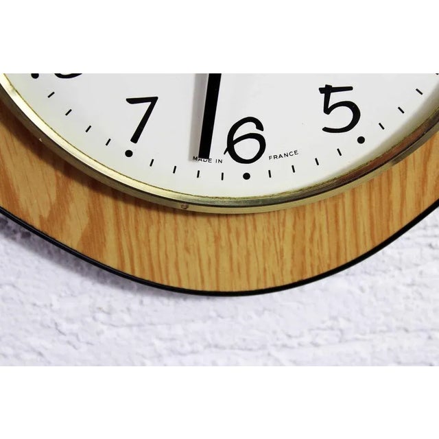 Beautiful wall clock from the famous Japy brand of French manufacturing. with its free form design, this clock will...
