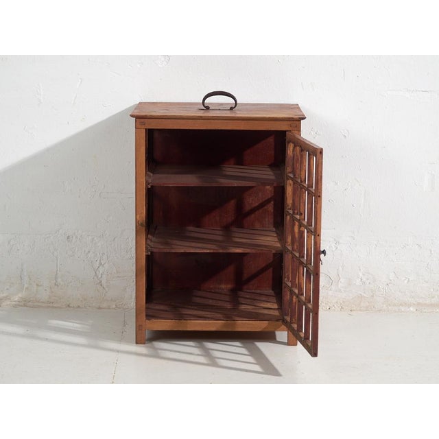 Antique Japanese Wooden Display Cabinet For Sale - Image 6 of 13
