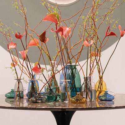 Un Fiore Vase 19 - Gray For Sale - Image 4 of 5