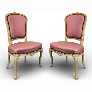 Louis XV Style Chairs, Set of 2 For Sale