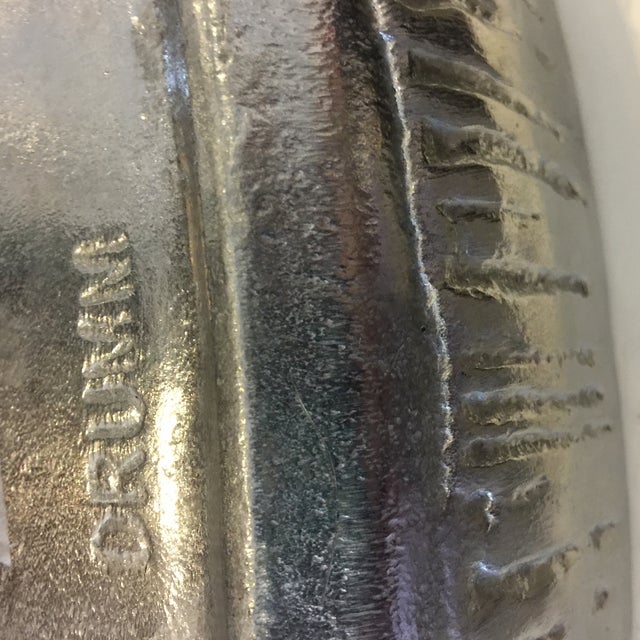 Don Drumm Covered Aluminum Server For Sale In Miami - Image 6 of 7