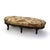 French Antique Louis XIV Style Carved Walnut Tapestry Long Footstool C1890 For Sale - Image 3 of 15