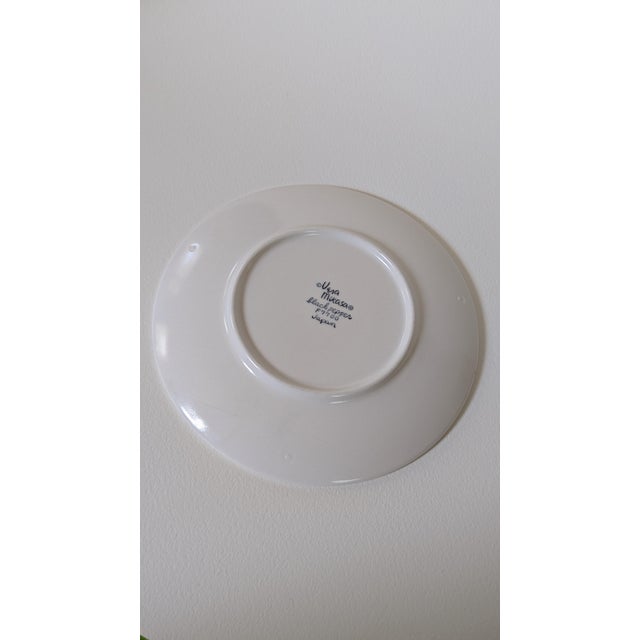 1960s Vera for Mikasa Black Pepper Cup & Saucer For Sale In Minneapolis - Image 6 of 7
