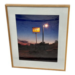 Jack Kotz “Pig Sign” Framed Photograph