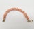 Vintage 1950s Signed Napier Faux-Coral Twisted Bracelet For Sale In Philadelphia - Image 6 of 6