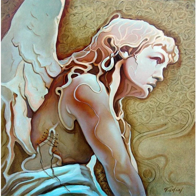 Coral Angel. Oil on wood, 70X70 cm The artist Vadim Kovalev was born in 1968 in the capital of Latvia, Riga, where he is...