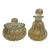 1950s Mid-Century Modern Barovier & Toso Murano Glass Gold Dust Vanity Set - 2 Pieces For Sale