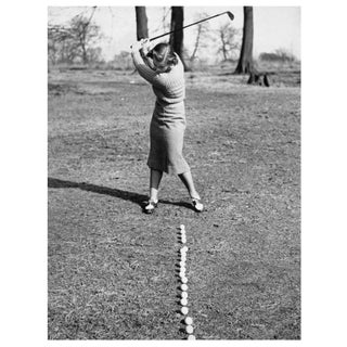 'Golfer Pamela Barton' Unframed Archival Pigment Print For Sale