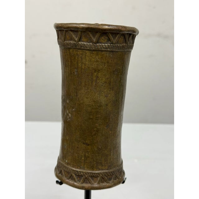 Bronze Antique African Cast Bronze Arm Cuff For Sale - Image 8 of 12