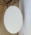 White Eero Saarinen Tulip Side / Coffee Table Oval Knoll Mid Century Modern For Sale - Image 8 of 9