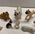 Shabby Chic Vintage Miniature Ceramic Dogs Set/12 For Sale - Image 3 of 8
