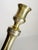Antique French Brass Candlesticks, 1800s, Set of 2 For Sale - Image 6 of 10