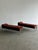 Red 1970s Daybed in Mohair For Sale - Image 8 of 12