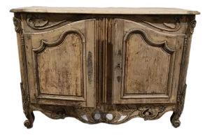 18th Century French Provincial Walnut Buffet From Provence (Avignon), Circa 1780