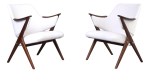 Mid-Century Modern Norwegian Teak Chairs from Brunstad Møbelfabrikk, 1960s, Set of 2