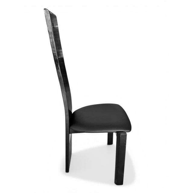 1970s Italian Dining Table and Chairs by Pietro Costantini and Vittorio Introini for Cidue, 1979, Set of 11 For Sale - Image 5 of 15