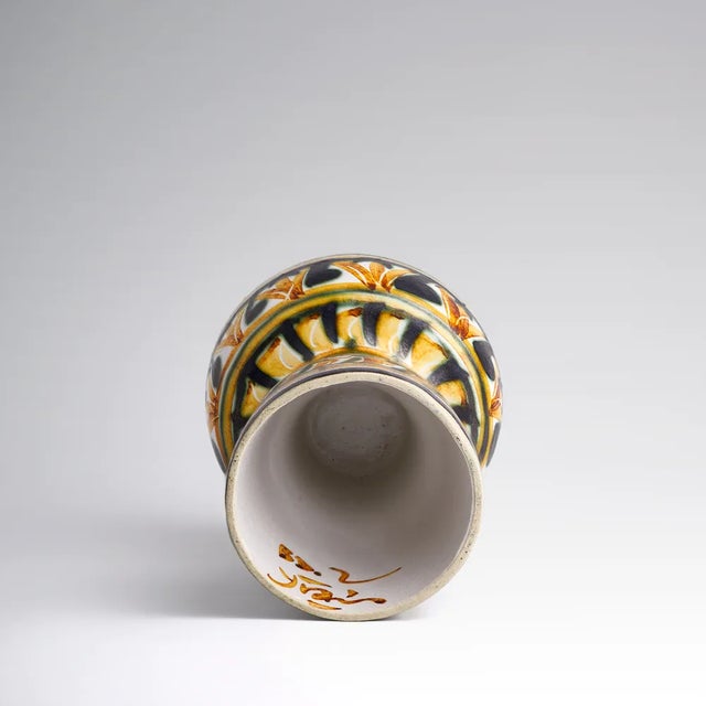 French Ceramic Candleholder by Paul Yvain, 1960s For Sale - Image 4 of 5