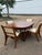 RARE PULASKI OCEANIC DINING SET A true collector’s piece from the 1970s, this stunning Pulaski Oceanic dining set has been...