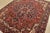 Tribal Heriz Rug 7'6'' X 9'2'' Red Wool Vintage Traditional Hand-Knotted Carpet For Sale - Image 3 of 15