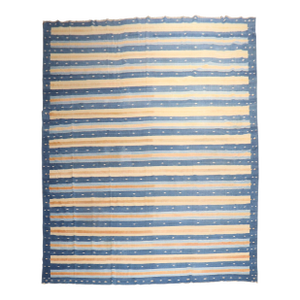 Zabihi Collection Indian Dhurrie Room Size Early 20th Century Rug
