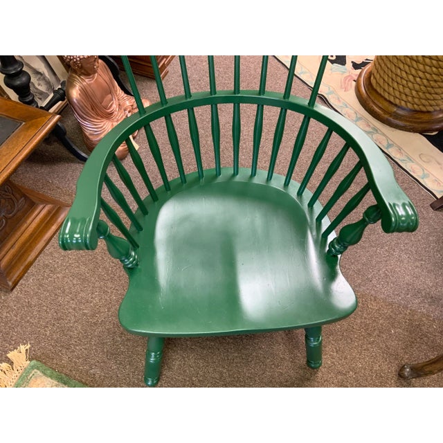 Late 20th Century 20th Century Ethan Allen Windsor Chair For Sale - Image 5 of 9