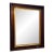 Antique Early American Federal Mahogany & Gilt Mirror For Sale