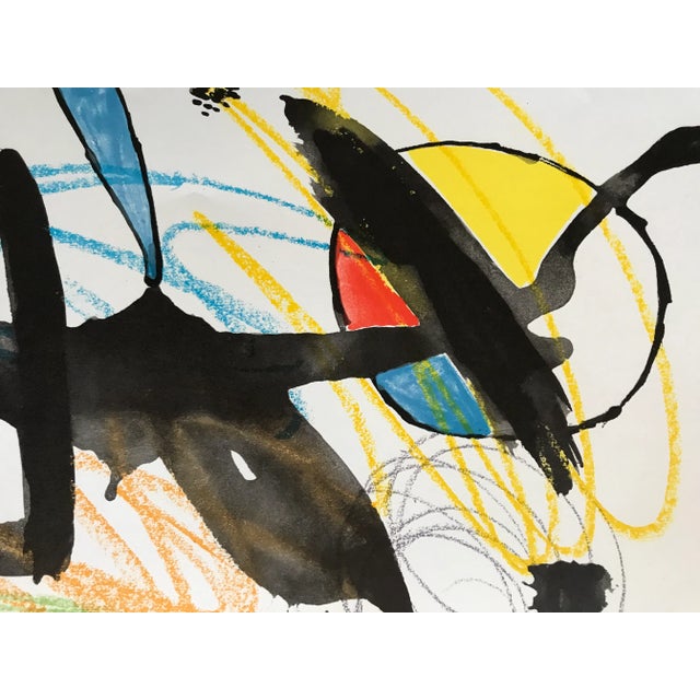 Joan Miró 1978 Joan Miro Barcelona Exhibition Poster For Sale - Image 4 of 7