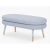 Marshmallow double stool, Royal Stranger Dimensions: 45 x 114 x 50 cm Materials: Upholstery Vidar 723 Legs Vidar 723...