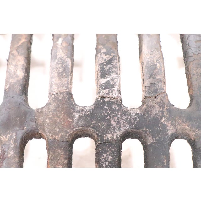Mid 20th Century Fireplace Grate Log Holder For Sale - Image 11 of 12