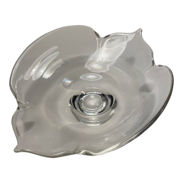 Steuben Calyx Crystal Bowl For Sale
