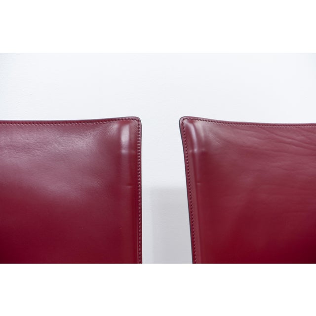 Cab 412 Chairs by Mario Bellini for Cassina, 1990s, Set of 4 For Sale - Image 10 of 14