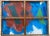 1960s Strange Vista by Erle Loran, 1961 Mid-Century Modern Abstract Oil Painting, Kelly Wearstler Curated For Sale - Image 5 of 11