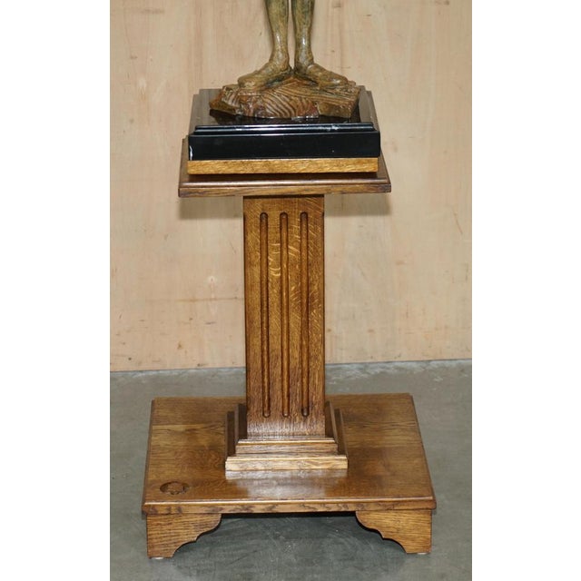 Gold Richard Macdonald, First Position, Bronze and Marble For Sale - Image 8 of 18