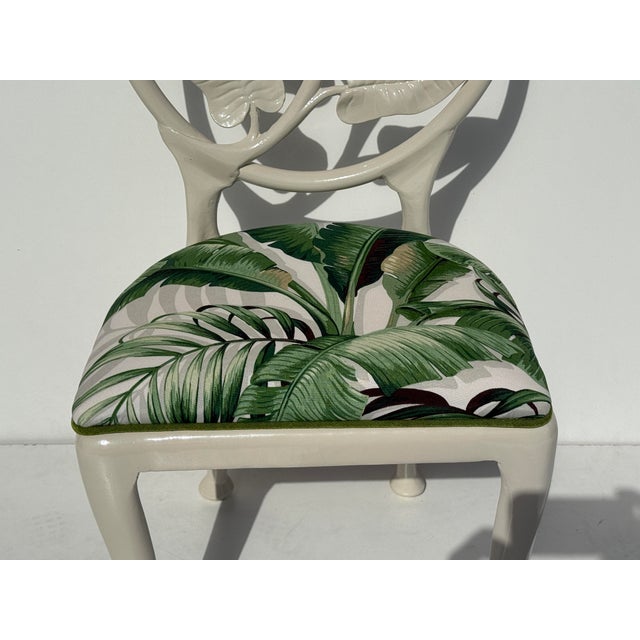 1960s Set of Aluminum Tropical Patio Chairs, 8 Pieces For Sale - Image 10 of 12