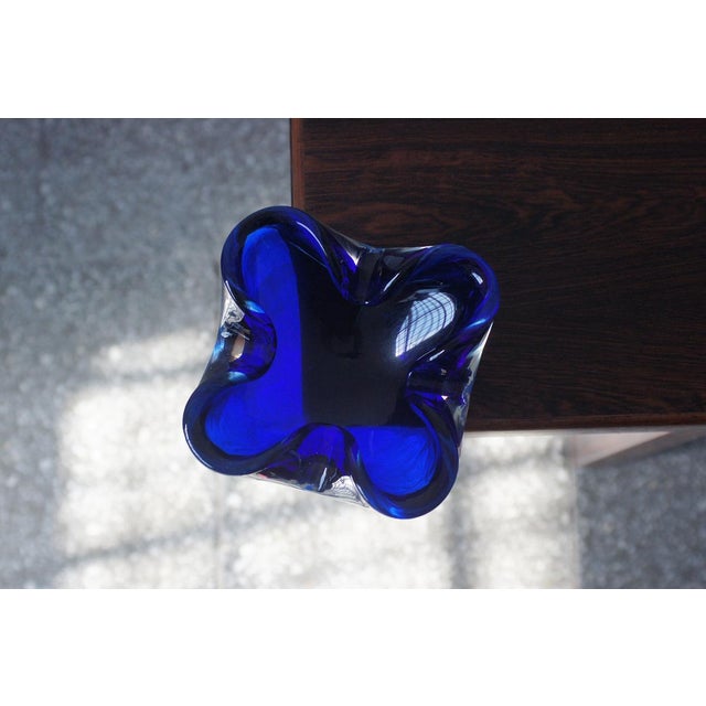 Vintage Italian Glass Ashtray, 1970s For Sale - Image 5 of 6