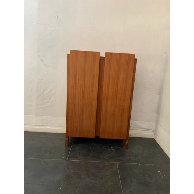 Wood Small Teak Buffet, 1970s For Sale - Image 7 of 7