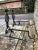 19th Century Gothic Wrought Iron Fireplace Andirons, Set of 2 For Sale - Image 3 of 8