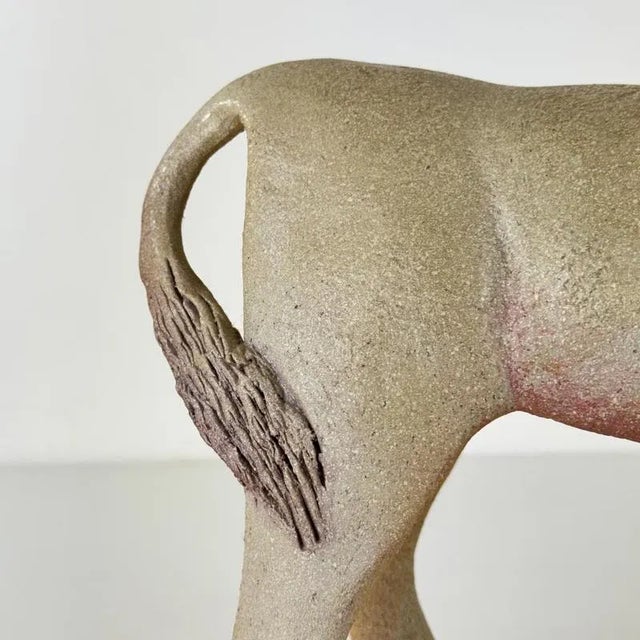 Ceramic Horse Sculpture by Víctor Ceprián Cortés, Spain, 1980s For Sale - Image 13 of 18