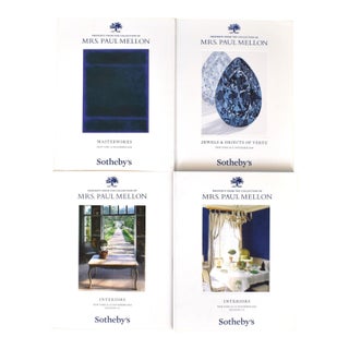 Property From the Collection of Mrs. Paul Mellon: Interiors Sessions 1-2/ 3-5/ Masterworks/ Jewels & Objects of Vertu 4 Vol 2014 Sotheby's New York For Sale