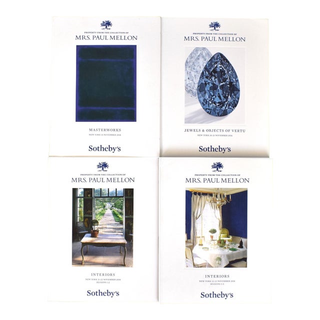 Property From the Collection of Mrs. Paul Mellon: Interiors Sessions 1-2/ 3-5/ Masterworks/ Jewels & Objects of Vertu 4 Vol 2014 Sotheby's New York For Sale