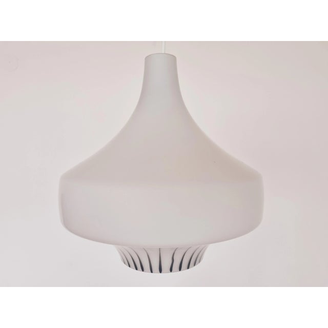 Mid-Century Modern Mid-Century Milk Glass Pendant, 1962 For Sale - Image 3 of 12