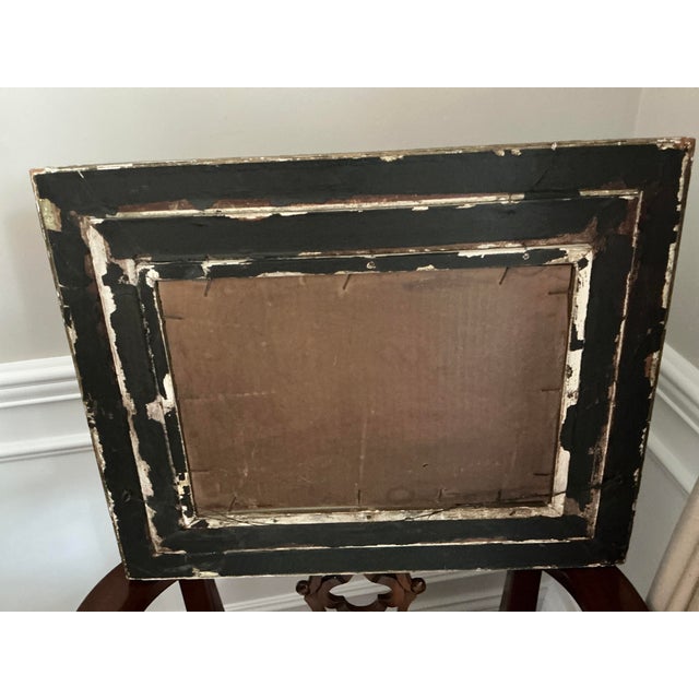 Antique Tonalist Landscape Oil Painting in Ornate Guilt Frame For Sale - Image 4 of 8