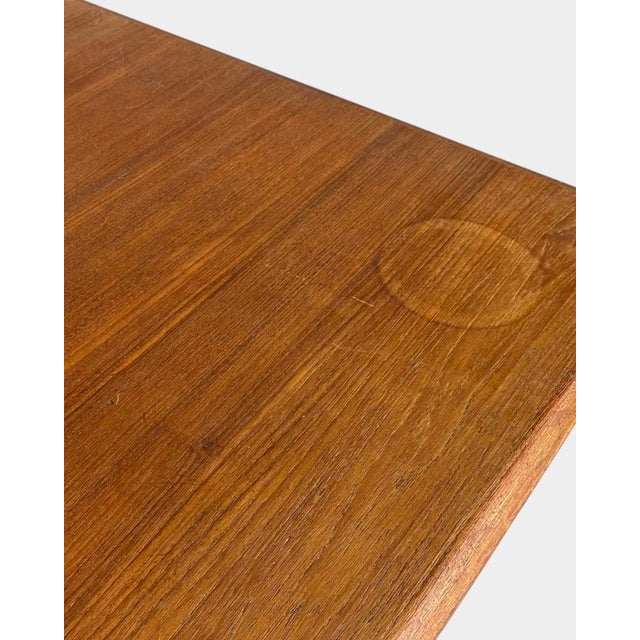 1960s Vintage Danish Modern Desk attributed to Gunnar Nielsen for Tibergaard, 1960s For Sale - Image 5 of 7