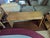 1980s Thomasville 4 Piece Light Oak Living Room Tables: 2 End Tables, Sofa Console Table and Square Glass Coffee Table For Sale - Image 11 of 13
